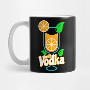 With Vodka Mug